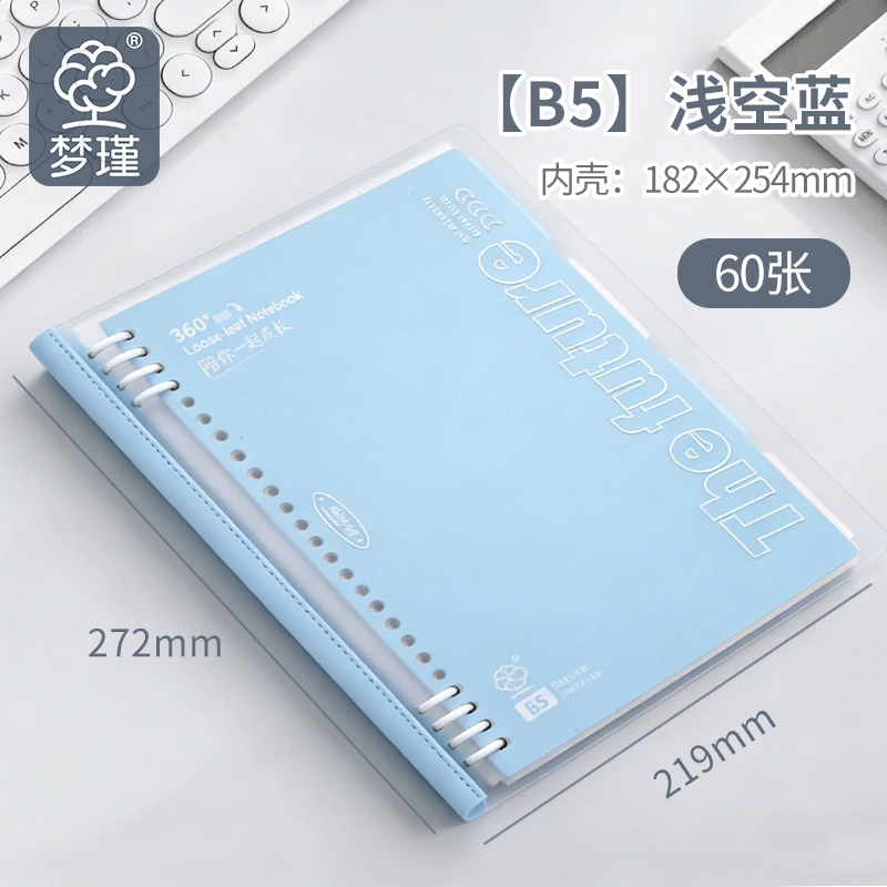 Ring Binder Loose Leaf Notebook cover detail